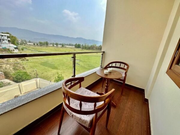 Balcony Area From Rooms Of India Yoga School