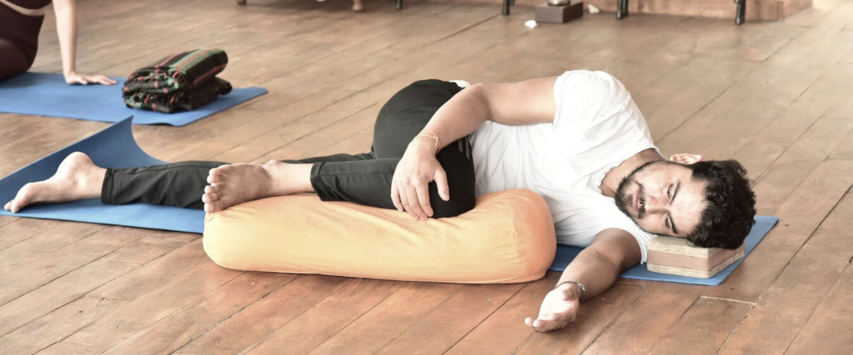 Relaxation Yoga Pose